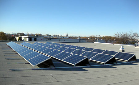 Commerical Rooftop Solar Panels
