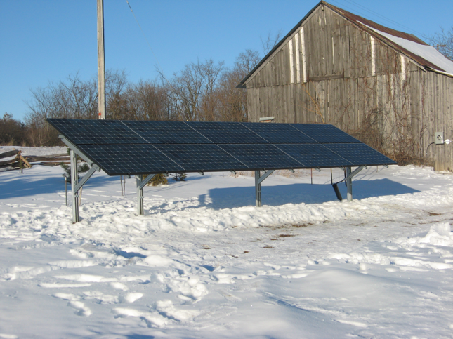 Ottawa Valley Off-grid solar energy system