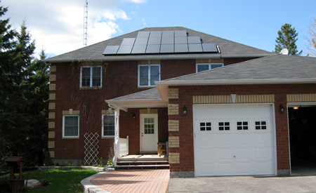 Brooks Residence Solar Panels