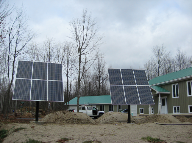 Off-grid Solar power living Cornwall